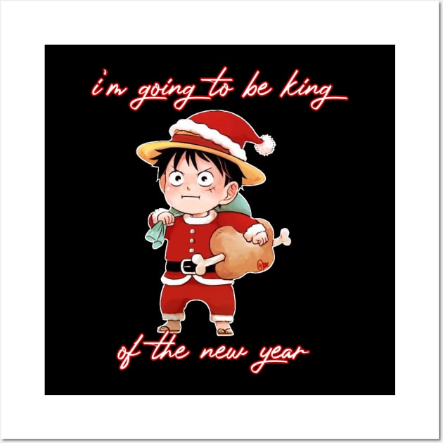 Onepiece Aime perfect Gifts for Christmas T-shirt new yearclothing Wall Art by MIRgallery